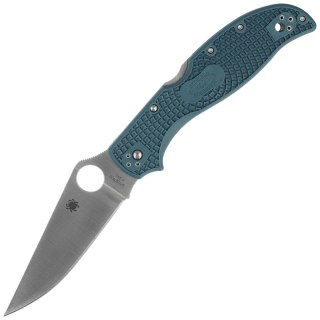 Nóż składany Spyderco Stretch 2 XL Lightweight Blue FRN, Satin K390 by Sal Glesser (C258FPK390) Spyderco Inc.