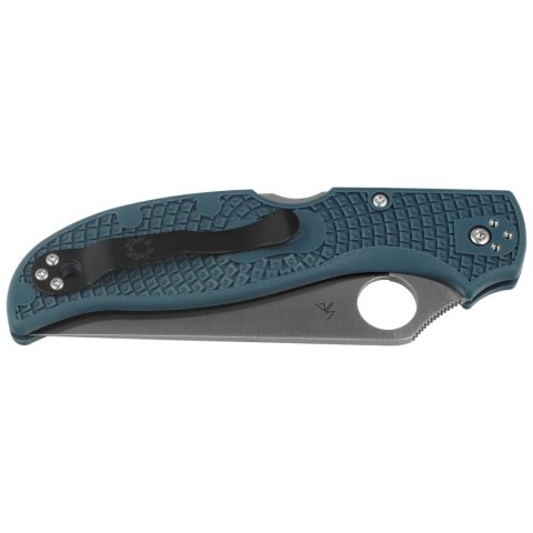 Nóż składany Spyderco Stretch 2 XL Lightweight Blue FRN, Satin K390 by Sal Glesser (C258FPK390) Spyderco Inc.