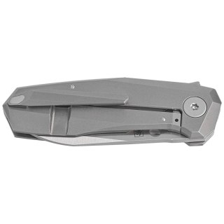 Nóż składany Spyderco Techno 3 Gray Titanium, Satin CTS XHP by Marcin Slysz (C158TIP3) Spyderco Inc.