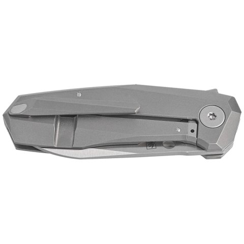 Nóż składany Spyderco Techno 3 Gray Titanium, Satin CTS XHP by Marcin Slysz (C158TIP3) Spyderco Inc.