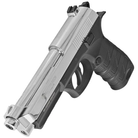 Pistolet wiatrówka Voltran Ekol ES P92B Shiny 4.5 mm - Blow Back Ekol by Voltran