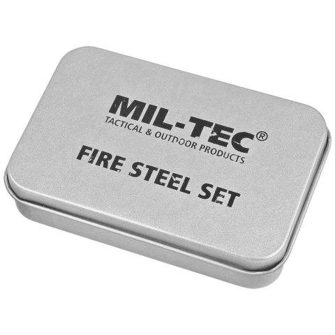 Zestaw survivalowy do rozpalania ognia Mil-Tec - Fire Steel Set (15275000) Mil-Tec
