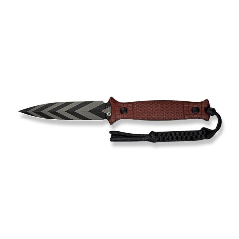 Nóż Civivi Perfrico Burgundy G10, Black/Gray Striped 14C28N (C23026-3) Civivi by WE Knife