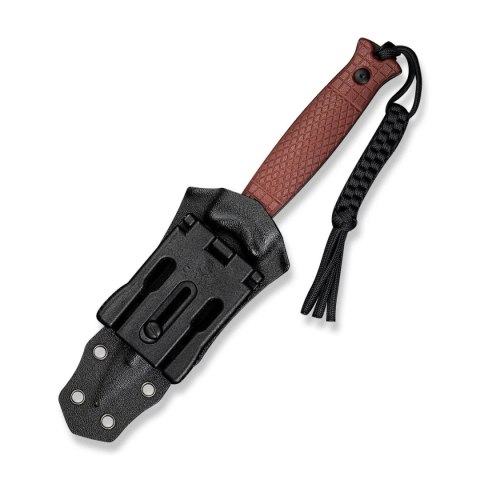 Nóż Civivi Perfrico Burgundy G10, Black/Gray Striped 14C28N (C23026-3) Civivi by WE Knife