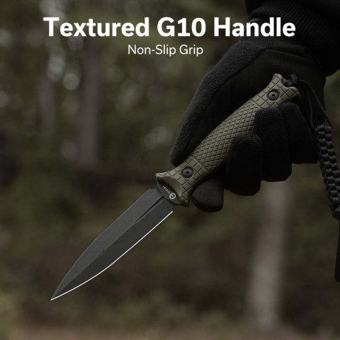 Nóż Civivi Perfrico OD Green G10, Black Stonewashed 14C28N (C23026-2) Civivi by WE Knife