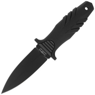 Nóż Fox FKMD Tactical Elementum Dagger D/E Black PP/TPE, Black Idroglider N690Co (FX-647 AF) FOX