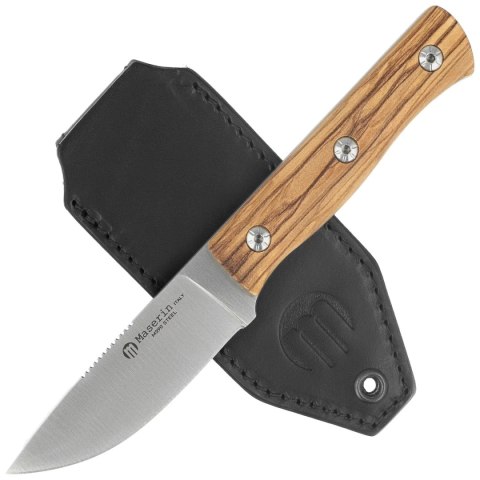 Nóż Maserin 915 Path Olive Wood, Stonewashed M390 by Igor Bortolussi (915/OL) Maserin s.n.c.