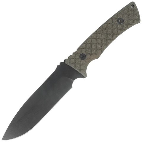 Nóż Spartan Blades Damysus Green Canvas Micarta, Black 1095 Cro-Van by Curtis Iovito (SBSL003BKGR) Spartan Blades
