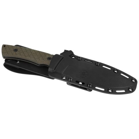 Nóż Spartan Blades Damysus Green Canvas Micarta, Black 1095 Cro-Van by Curtis Iovito (SBSL003BKGR) Spartan Blades