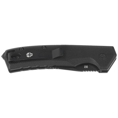 Nóż automatyczny Tekto A3 Delta Mini D/P Black G10, Black D2 Tekto Knives