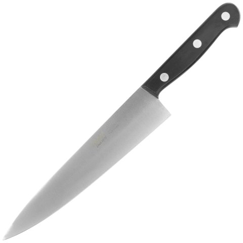 Nóż kuchenny MAM Cooks Chef 200 Black Polymer, Polished X50CrMoV15 (538) MAM