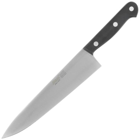 Nóż kuchenny MAM Cooks Chef 230 Black Polymer, Polished X50CrMoV15 (539) MAM