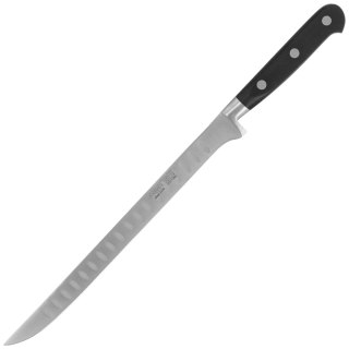 Nóż kuchenny MAM Professional Forged Ham Slicing Granton Edge Black Polimer, Polished X30Cr13 (66811) MAM
