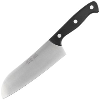 Nóż kuchenny MAM Professional Santoku Black Polymer, Polished X50CrMoV15 (701) MAM
