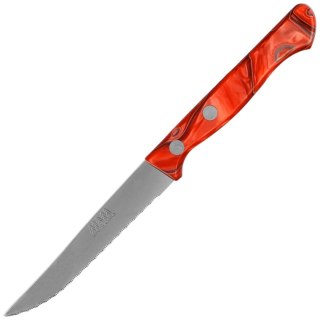 Nóż kuchenny MAM Universal 100 Red Metakrilat, Serrated Stainless Steel (4311) MAM