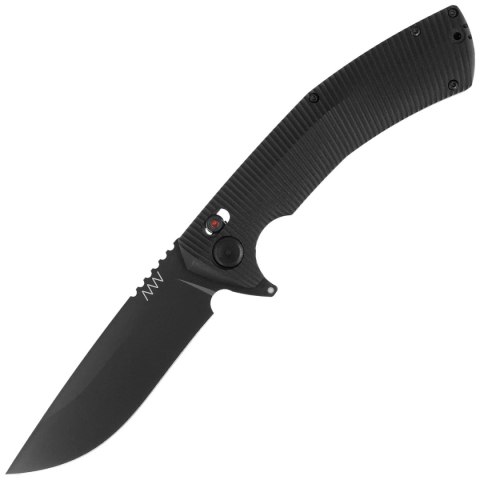 Nóż składany ANV A400 BB Black G10, Black DLC Sleipner (ANVA400-001) ANV - Acta Non Verba Knives