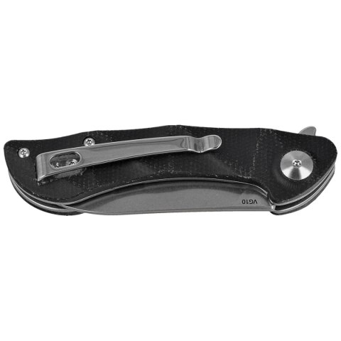 Nóż składany BlackFox Dripper Black Micarta, Stonewashed VG-10 (BF-771 MB) FOX