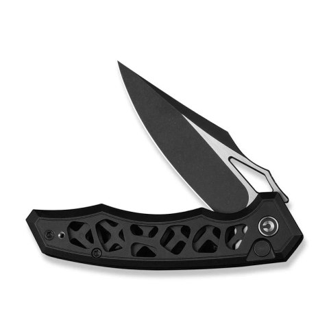 Nóż składany Civivi Anaaki Black Aluminium, Black Stonewashed/Satin Nitro-V (C24039-1) Civivi by WE Knife