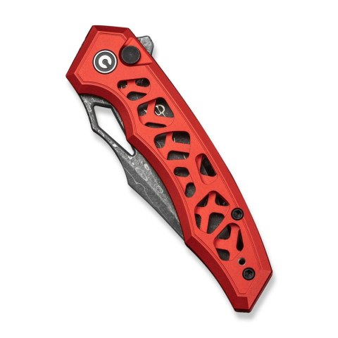 Nóż składany Civivi Anaaki Red Aluminium, Damascus (C24039-DS1) Civivi by WE Knife
