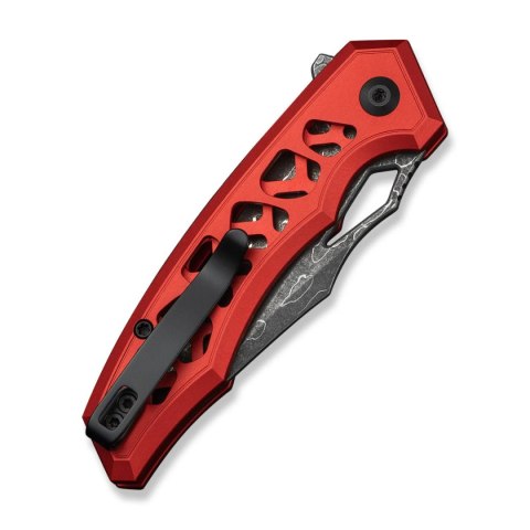Nóż składany Civivi Anaaki Red Aluminium, Damascus (C24039-DS1) Civivi by WE Knife