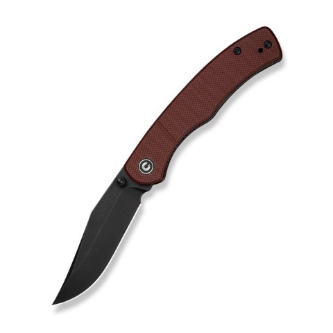 Nóż składany Civivi Clingman Burgundy G10, Black Stonewashed Nitro-V by Taylor Martin Best Damn EDC (C23065-2) Civivi by WE Knife