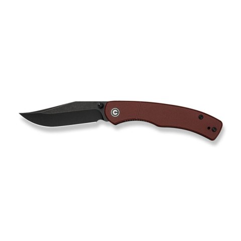 Nóż składany Civivi Clingman Burgundy G10, Black Stonewashed Nitro-V by Taylor Martin Best Damn EDC (C23065-2) Civivi by WE Knife
