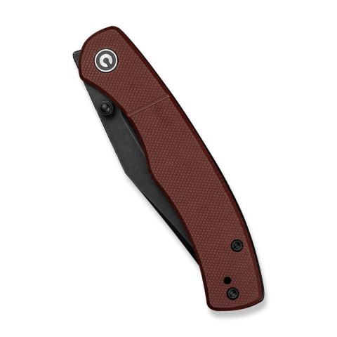 Nóż składany Civivi Clingman Burgundy G10, Black Stonewashed Nitro-V by Taylor Martin Best Damn EDC (C23065-2) Civivi by WE Knife
