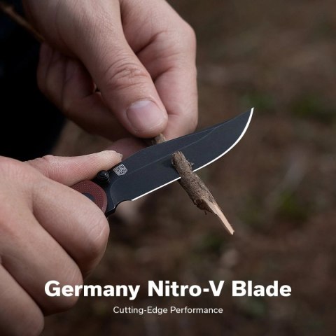Nóż składany Civivi Clingman Burgundy G10, Black Stonewashed Nitro-V by Taylor Martin Best Damn EDC (C23065-2) Civivi by WE Knife