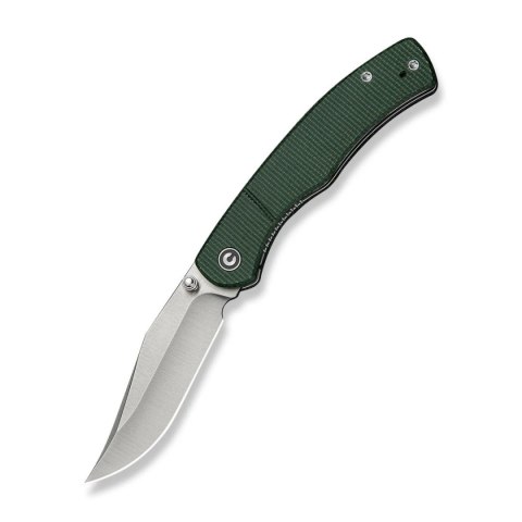 Nóż składany Civivi Clingman Green Canvas Micarta, Satin Nitro-V by Taylor Martin Best Damn EDC (C23065-4) Civivi by WE Knife