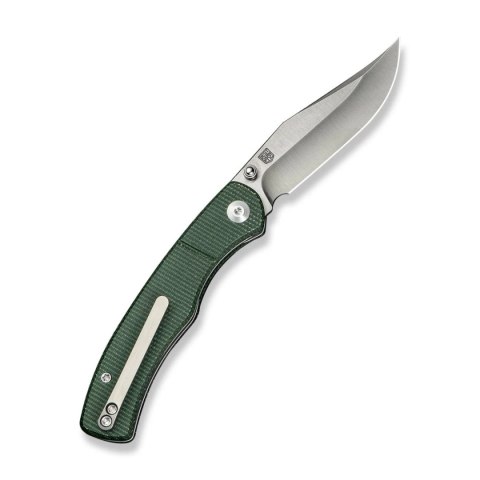 Nóż składany Civivi Clingman Green Canvas Micarta, Satin Nitro-V by Taylor Martin Best Damn EDC (C23065-4) Civivi by WE Knife
