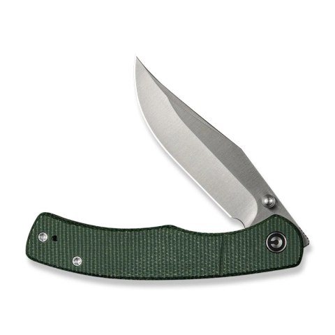 Nóż składany Civivi Clingman Green Canvas Micarta, Satin Nitro-V by Taylor Martin Best Damn EDC (C23065-4) Civivi by WE Knife