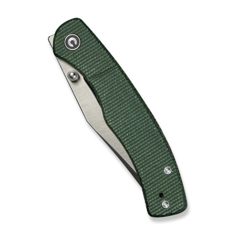 Nóż składany Civivi Clingman Green Canvas Micarta, Satin Nitro-V by Taylor Martin Best Damn EDC (C23065-4) Civivi by WE Knife