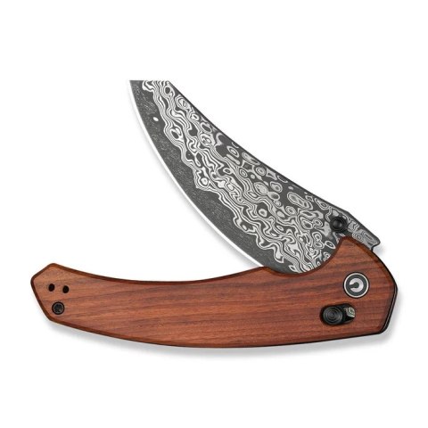 Nóż składany Civivi Sixgill Guibourtia Wood, Damascus by Gavko Knives (C24050-DS1) Civivi by WE Knife