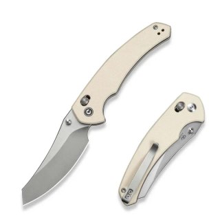 Nóż składany Civivi Sixgill Ivory G10, Satin Nitro-V by Gavko Knives (C24050-2) Civivi by WE Knife