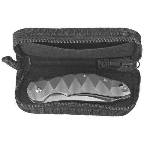 Nóż składany Fox Flipper Gray Titanium, Satin N690Co by Jens Ansø (FX-302) FOX
