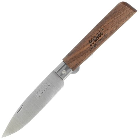 Nóż składany MAM Walnut Wood, Inox HW, Satin X50CrMoV15 (2139) MAM