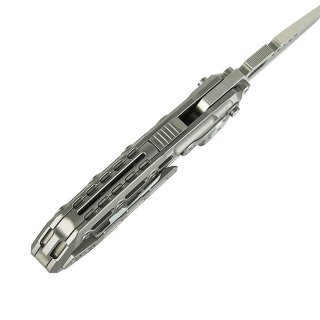 Nóż składany Reate TX228 LE No 055/200 Bead Blasted Titanium, Bead Blasted Titanium Clip, Satin M390 (TX228 TBB.TBB.SAT) Reate Knives