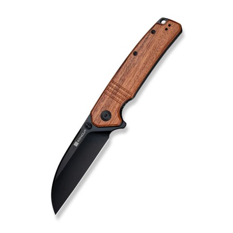 Nóż składany Sencut Awassi Guibourtia Wood, Black 9Cr18MoV (S24065-3) Sencut by We Knife