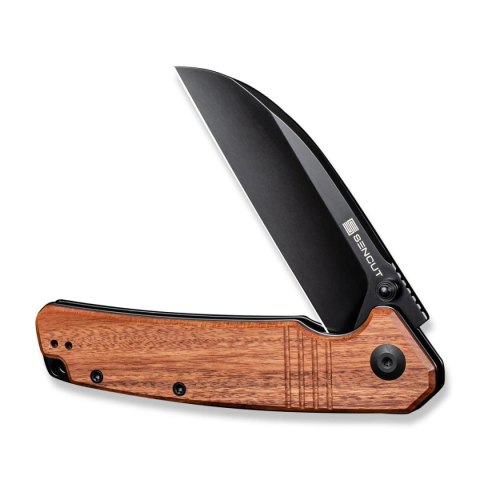 Nóż składany Sencut Awassi Guibourtia Wood, Black 9Cr18MoV (S24065-3) Sencut by We Knife