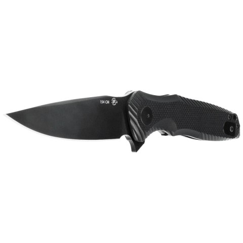Nóż składany Spartan Blades Poros Black G10, Black TiN CPM 154CM by Curtis Iovito (SFBL11BK) Spartan Blades