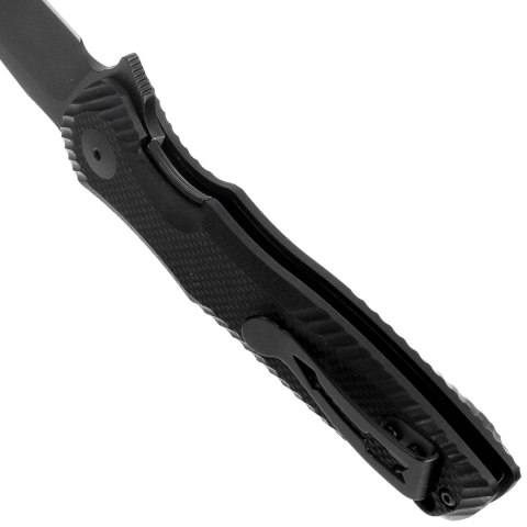 Nóż składany Spartan Blades Poros Black G10, Black TiN CPM 154CM by Curtis Iovito (SFBL11BK) Spartan Blades