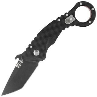 Nóż składany Spartan Blades Ronin Shoto Karambit Black G10, Black TiN CPM 154CM by Tu Lam (SFBL9BK) Spartan Blades