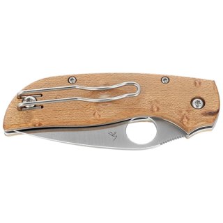 Nóż składany Spyderco Chaparral Slipit Birdseye Maple, Satin CTS XHP by Sal Glesser (C152NLWDP) Spyderco Inc.