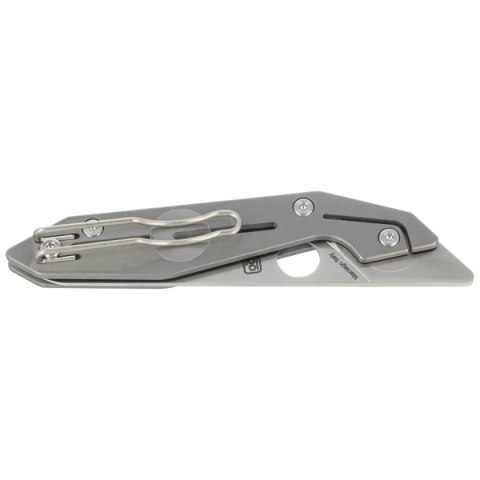Nóż składany Spyderco Nand Gray Titanium, Satin M398 by Paul Alexander (C270TIP) Spyderco Inc.