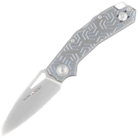 Nóż składany Viper Alfa Gray/Blue Titanium, Satin MagnaCut by Simone Tonolli (V6020TI3DBL) Viper by Tecnocut