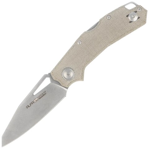 Nóż składany Viper Alfa Green Canvas Micarta, Stonewashed MagnaCut by Simone Tonolli (V6022CG) Viper by Tecnocut