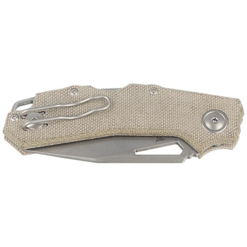 Nóż składany Viper Alfa Green Canvas Micarta, Stonewashed MagnaCut by Simone Tonolli (V6022CG) Viper by Tecnocut