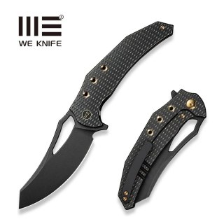 Nóż składany WE Knife Epaulette Black Titanium, Black Stonewashed M390 by Gavko Knives (WE24024-1) WE Knife