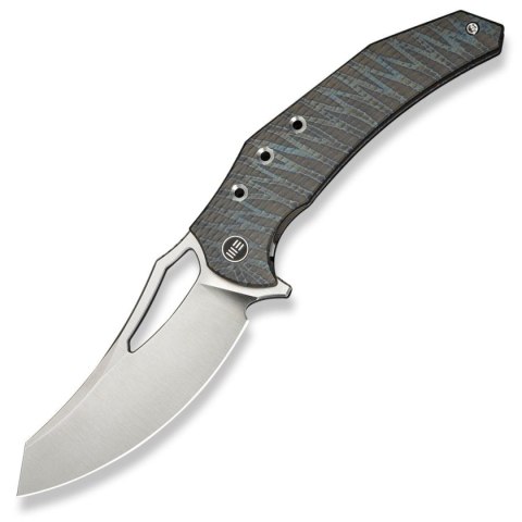 Nóż składany WE Knife Epaulette Tiger Stripes Titanium, Satin M390 by Gavko Knives (WE24024-2) WE Knife