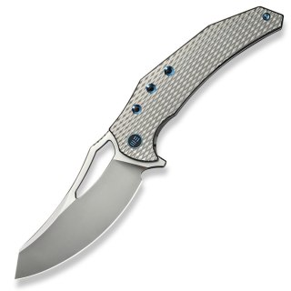 Nóż składany WE Knife Epaulette Titanium, Polished Bead Blasted M390 by Gavko Knives (WE24024-3) WE Knife